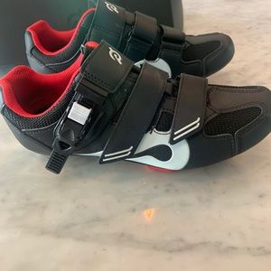 Peloton cycling shoes, size 8